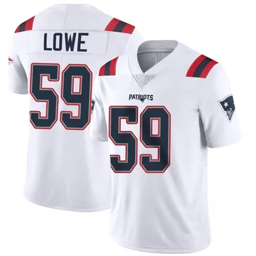 Youth New England Patriots Vederian Lowe White Limited Vapor Untouchable Jersey By Nike