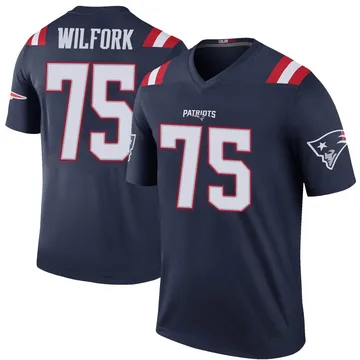 Youth New England Patriots Vince Wilfork Navy Legend Color Rush Jersey By Nike