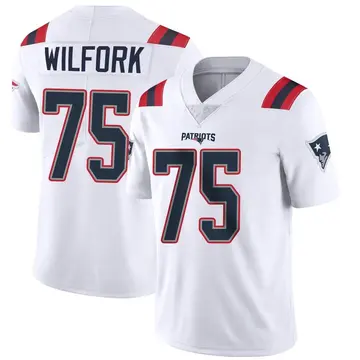 Youth New England Patriots Vince Wilfork White Limited Vapor Untouchable Jersey By Nike