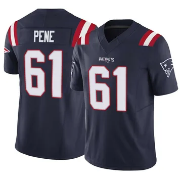 Youth New England Patriots Wilfried Pene Navy Limited Vapor F.U.S.E. Jersey By Nike